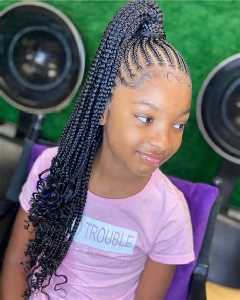 Black Little Girl Hairstyles. . Hairstyles for kidsgirls braids 2022